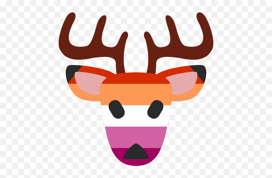 Dani The Deer On Twitter Pride Deer Emotes I Wasnu0027t Emoji,Reinder Emoji