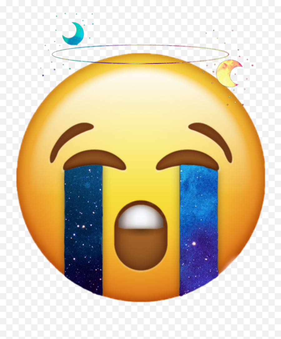 Galaxye Lune Emoji Sad 317728813790211 By Thegirlchelou,Invisible Emoticon