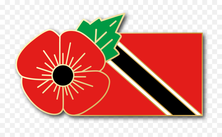 Image Of Trinidad Tobago Fmn Poppy - Poppy Trinidad Tobago Emoji,Trinidad And Tobago Flag Emoji