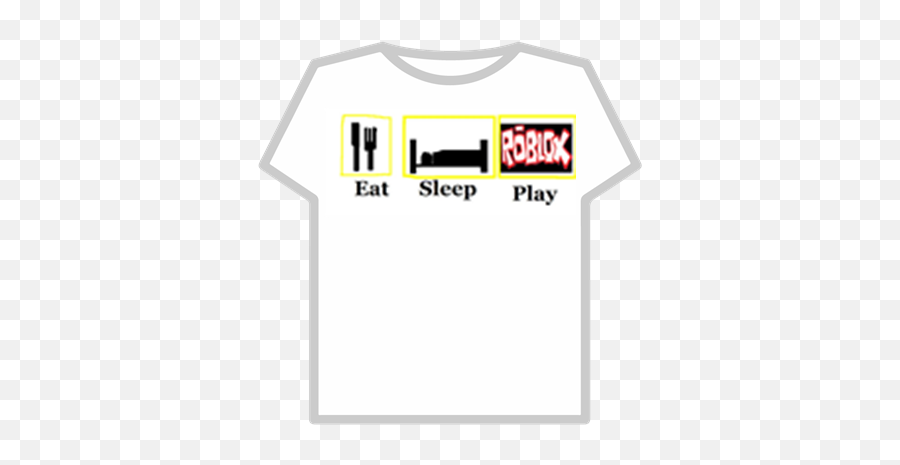Eat Sleep Roblox T Shirt - Urkunde Vorlage Emoji,Kohls Emoji Shirt