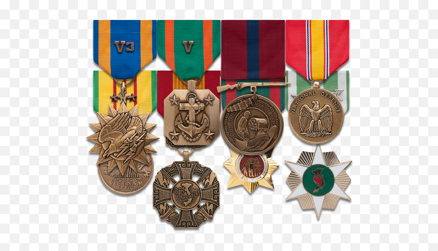 Military Award Png Transparent Images Png All - Marine Corps Vietnam Medals Emoji,Gold Medal Emoji