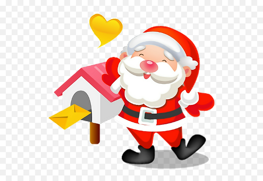 Christmas Wallpaper - Animated Sant Claus Talking Emoji,Facebook Santa Claus Emoticon