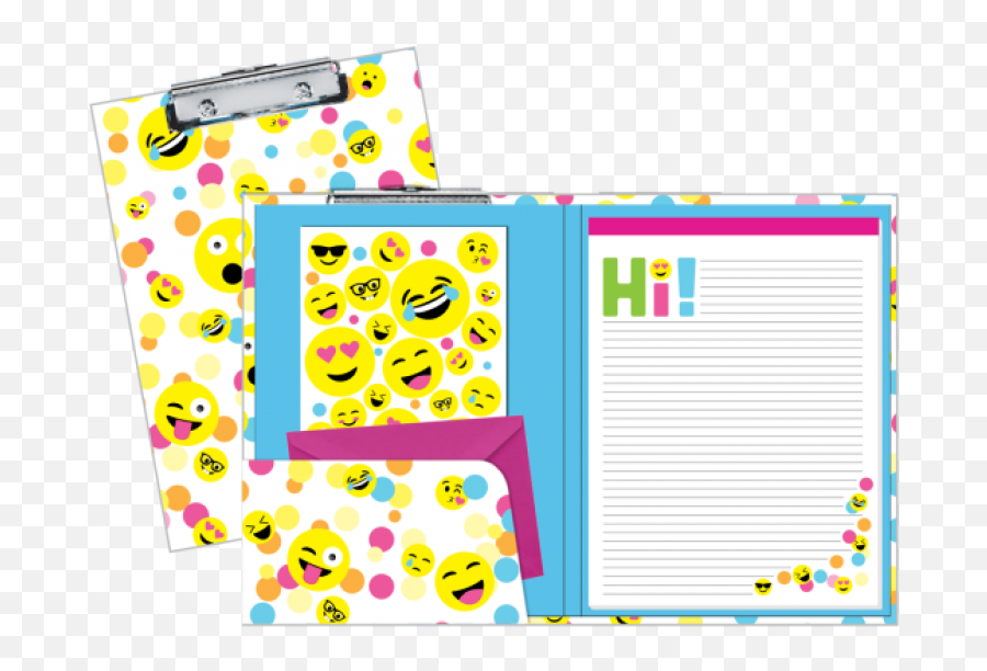 Clipboard Set - Dot Emoji,Emoji Room Set