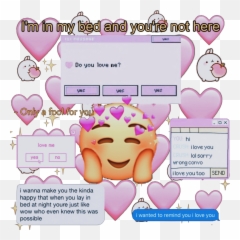 How I Be Feelin Sticker - Girly Emoji,Emoji Valentine Boxes