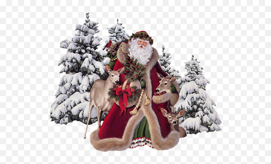 Christmas New Year Christmas Pictures Smailikaicom - Santa Claus In Forest Emoji,Christmas Ascii Emoticons
