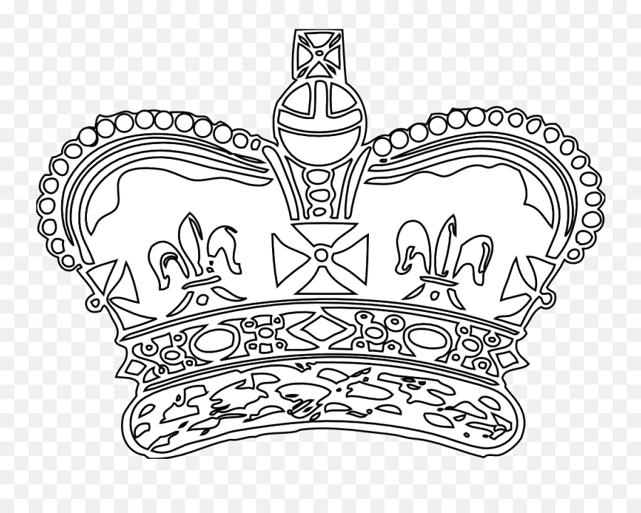 Library Of Color Crown Png Transparent - St Crown Black And White Emoji,Emoji Crown Coloring Pages