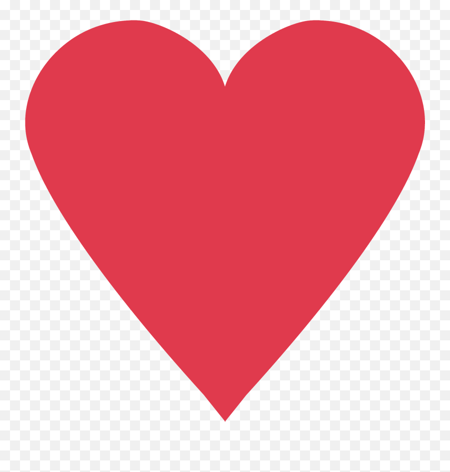 Heart Suit Emoji Clipart - Love Heart,Queen + Hearts Emoji