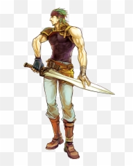 Gerik - Fire Emblem Sacred Stones Gerik Emoji,Sabre Fencing No Emotion Face