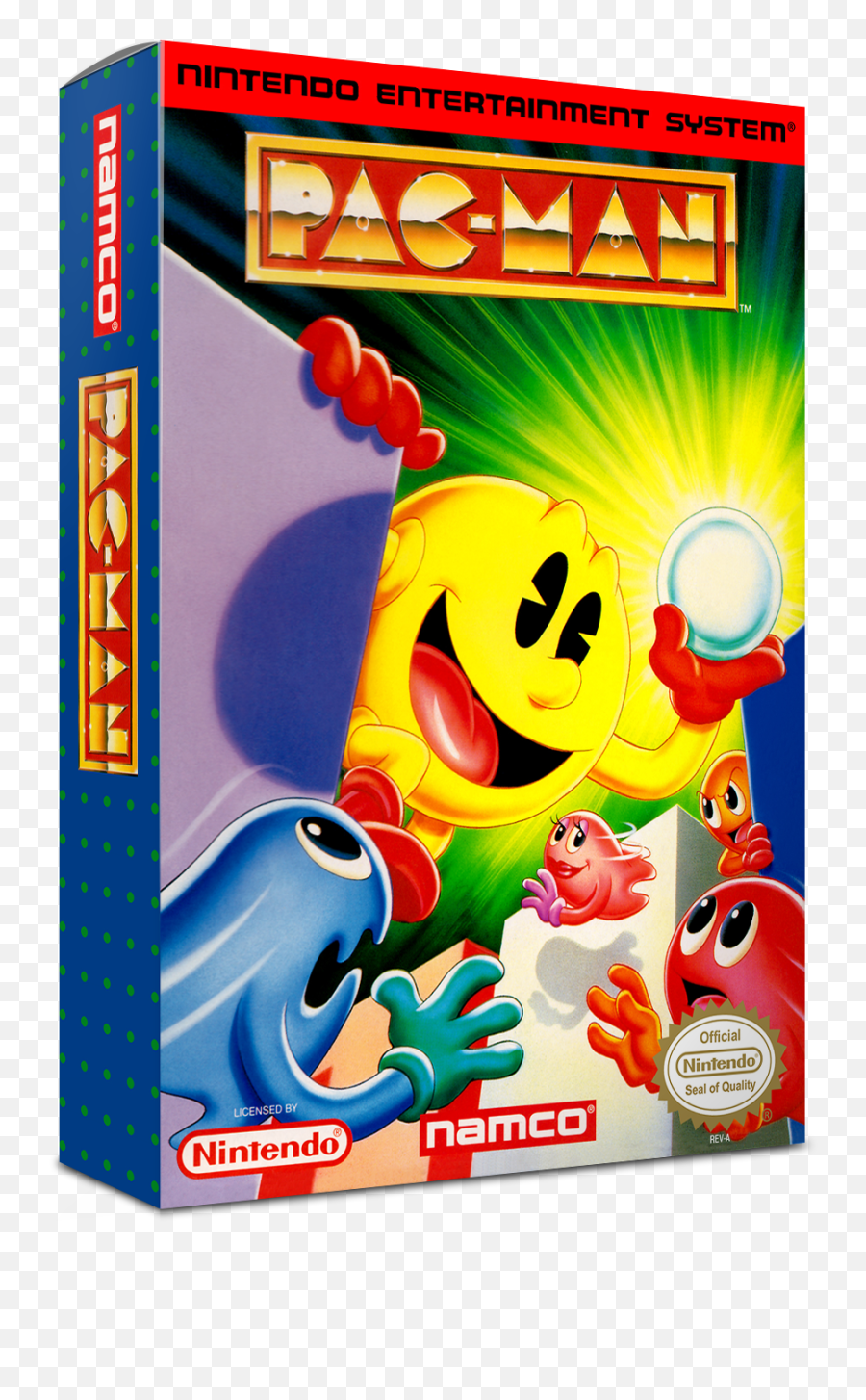 Pac - Man Details Launchbox Games Database Pac Man Nes Emoji,Zup! Emoticon