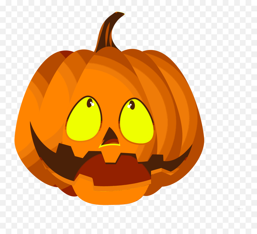 Halloween Cliparts De Calabazas Alta Calidad - Transparent Pumpkin Halloween Png Emoji,Emojis De Molesto En Facebook