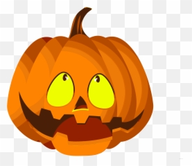 Halloween Cliparts De Calabazas Alta Calidad - Transparent Pumpkin Halloween Png Emoji,Emojis De Molesto En Facebook