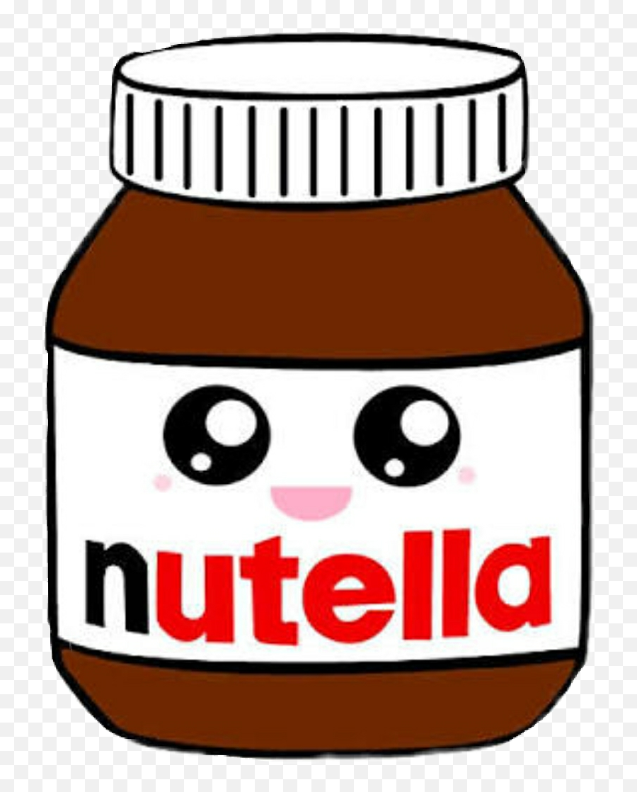 Xiaomi - Kawaii Nutella Emoji,365bocetos Emojis Snapchat