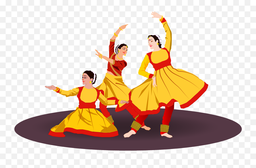 Graphics And Fiction - Vector Classical Dance Png Emoji,Indian Dancing Emoticon
