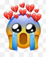 Emoji Sad Sticker - Dot,Scream Emoji Png