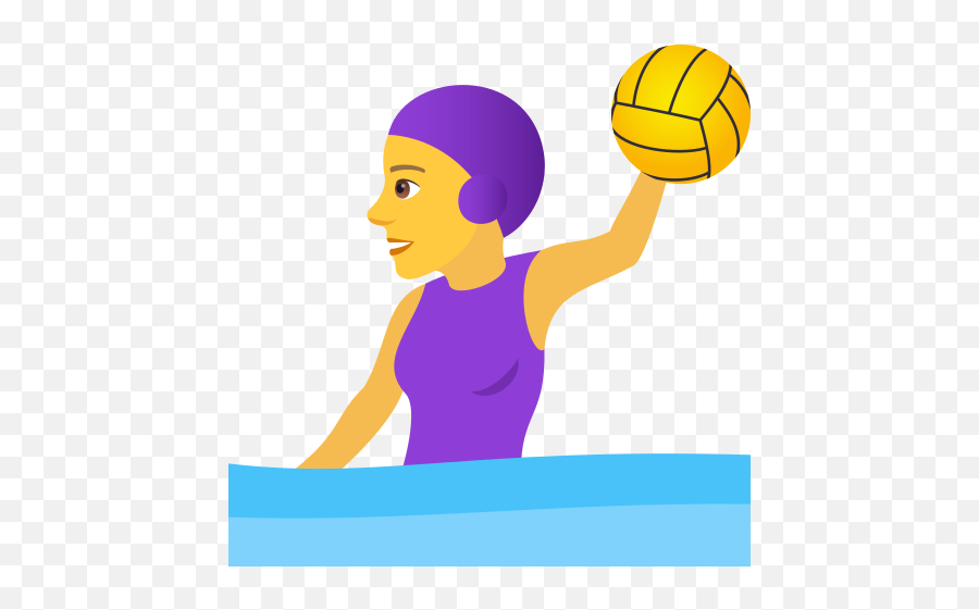 Emoji U200d Woman Playing Water Polo Wprock - Mujer Jugando Waterpolo Emoji,Swimmer Emoji