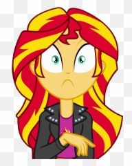 Download File 142335423891 - Sunset Shimmer Equestria Girl My Little Pony Equestria Girls Sunset Shimmer Mad Emoji,Sunset Emoji
