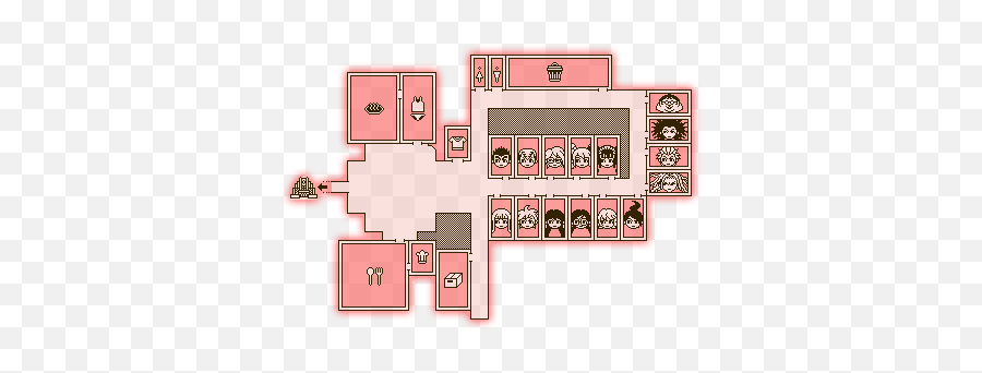 Secrets - Danganronpa V3 Dorm Layout Emoji,All Quotev Emoticons