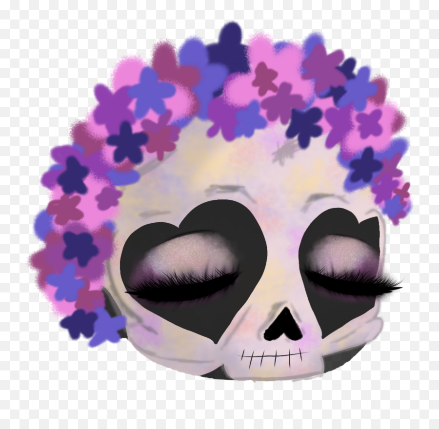 Gacha Gachalife Halloween Sticker By C H E S S - Gacha Life Skeleton Body Edit Emoji,Emoji Halloween Mask