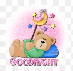 891 Good Night Gifs - Teddy Bear Goodnight Animated Emoji,Good Nite Emoticons