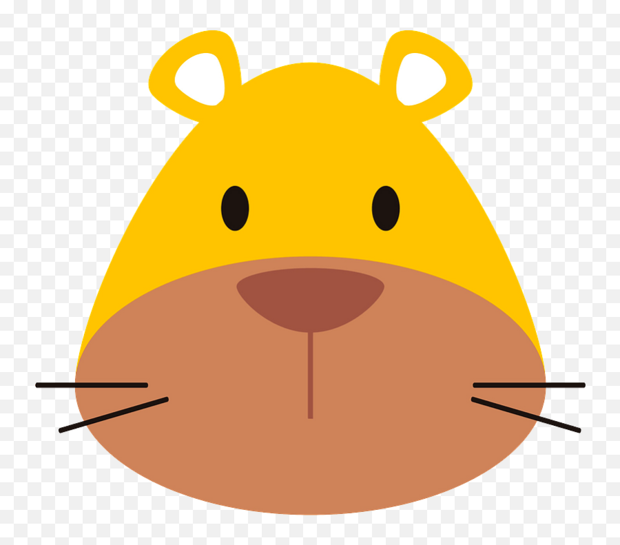 Cute Cougar Face Clipart - Cartoon Gopher Png Transparent Cute Cougar Face Cartoon Emoji,Emoji Mask Printables