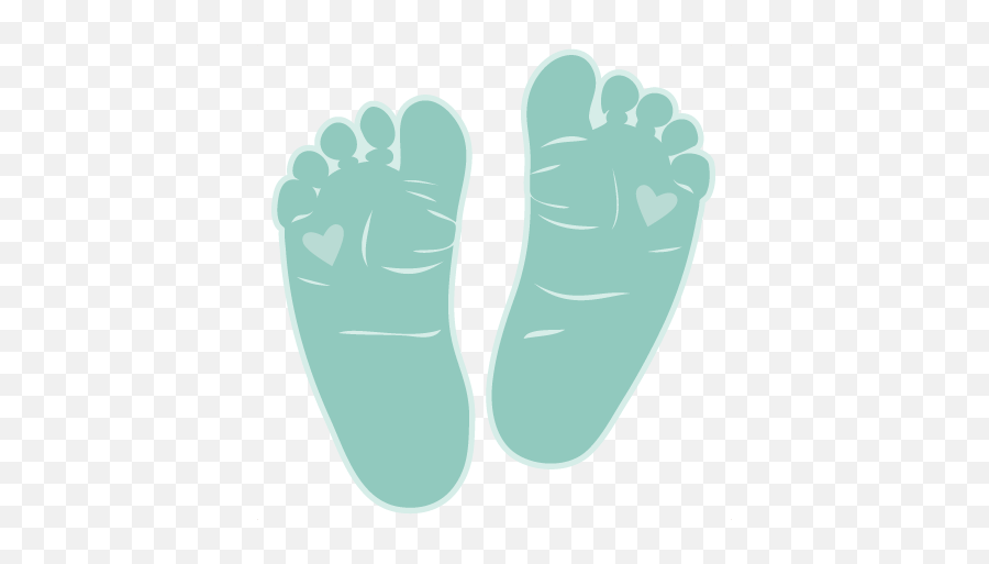 Free Svg Baby Feet - Baby Feet Clip Art Png Emoji,Baby Feet Emoji