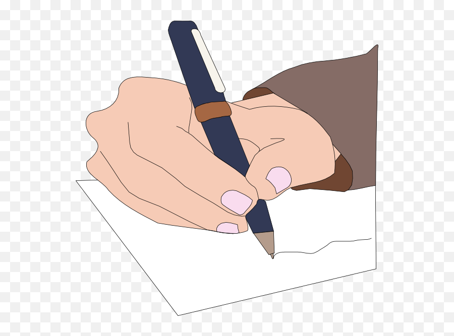 Writing On Paper Png U0026 Free Writing On Paperpng Transparent - Person Writing Clip Art Emoji,Writing Hand Emoji