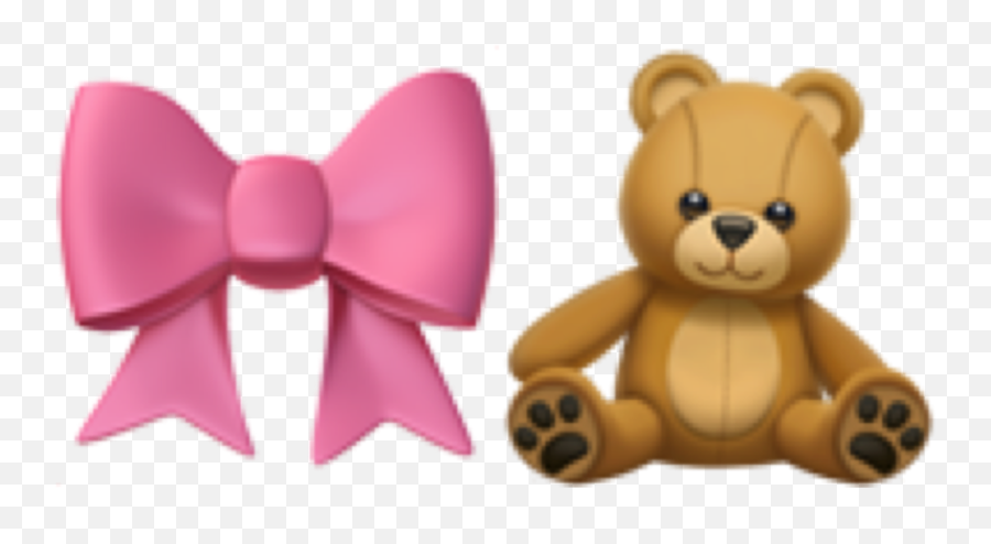 Emoji Emojis Teddy Teddybear Sticker By - Girly,Emojis With Bow