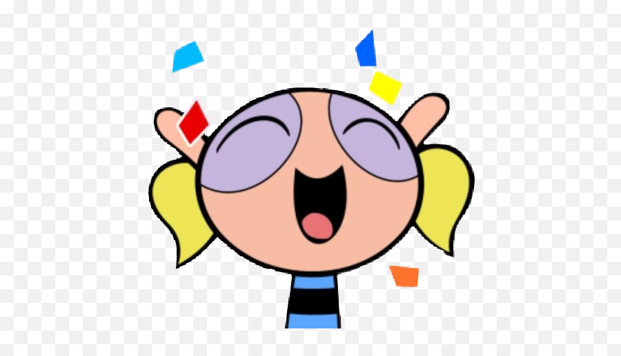 Bubbles Powerpuffgirls Sticker By Abbi Emoji,Clipart Emoji Puff