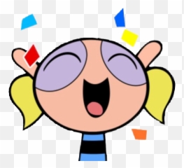 Bubbles Powerpuffgirls Sticker By Abbi Emoji,Clipart Emoji Puff