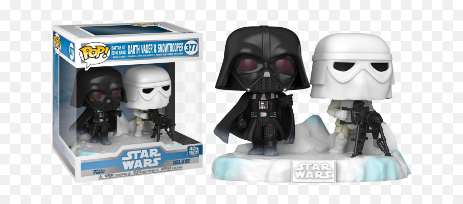 Star Wars - Darth Vader U0026 Stormtrooper Us Exclusive Pop Deluxe Diorama 377 Emoji,Emotions Of Darth Vader Storm Trooper Set Mug