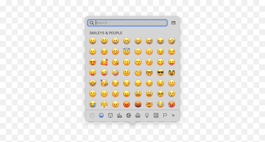 Ui Toggle Showhide Emoji U0026 Symbols Characterpalette,Apple Emoji Keyboard