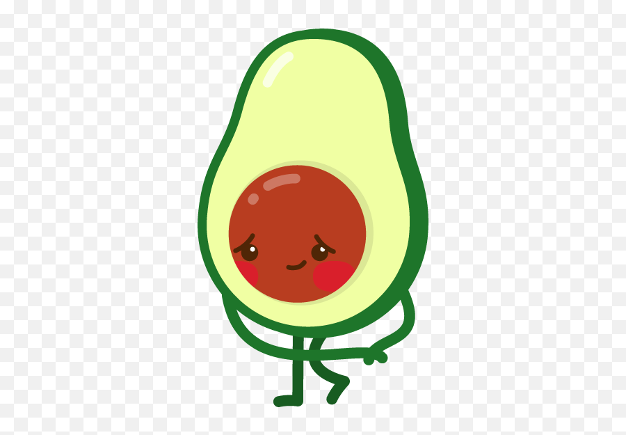 Avocado Life By Everystudio Emoji,Avocado Emoji