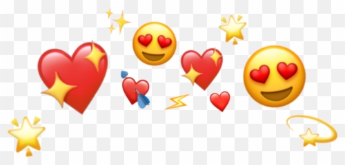 Love Heart Emoji Crown 314243068101211 By Galaxymagickitten,Yellow Circle Heart Emoji