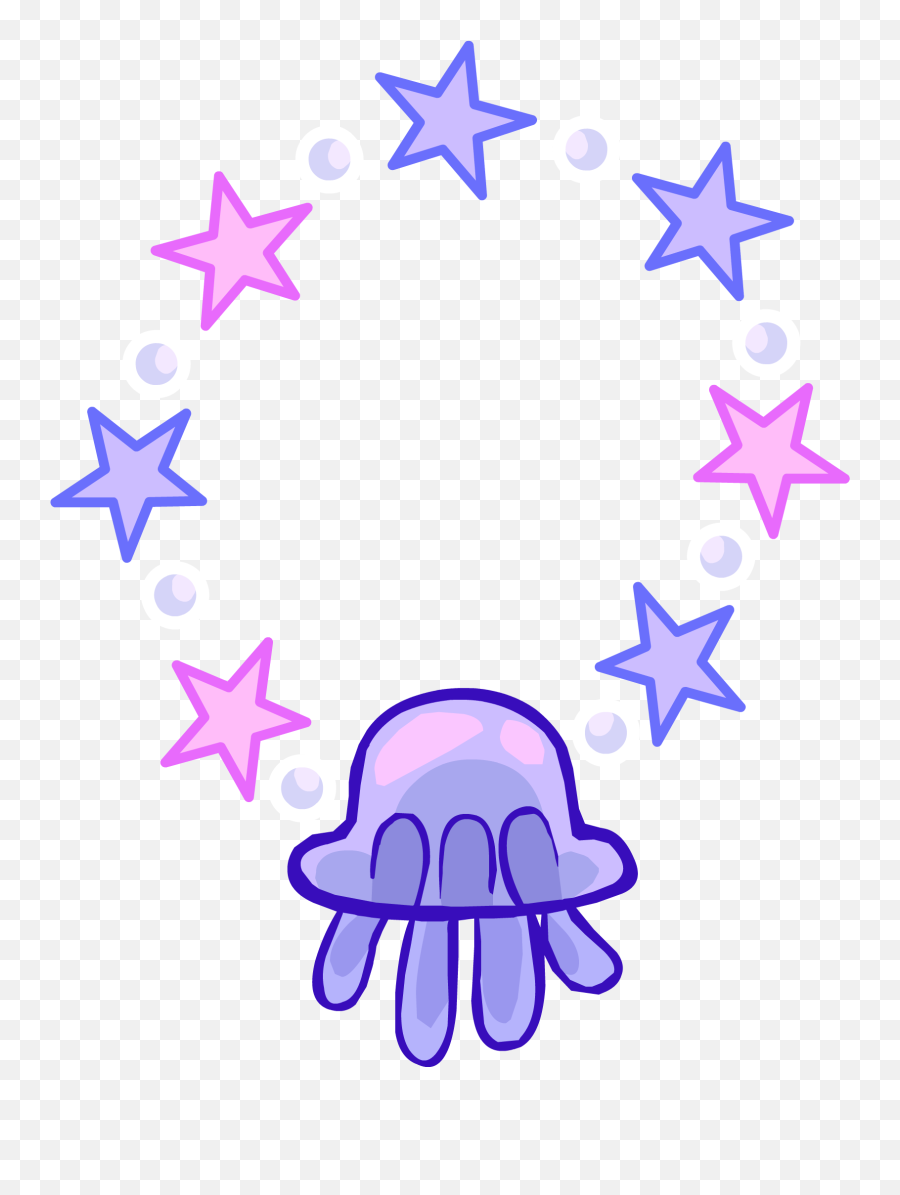 Jellyfish Necklace Club Penguin Wiki Fandom Emoji,Jyllfish Emoji