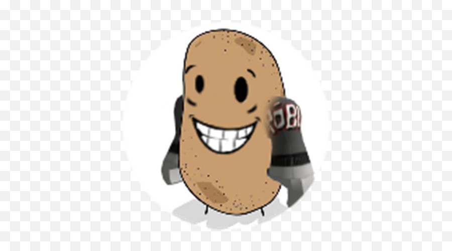 You Played Potato Simulator - Roblox Happy Emoji,Potato Emoticon