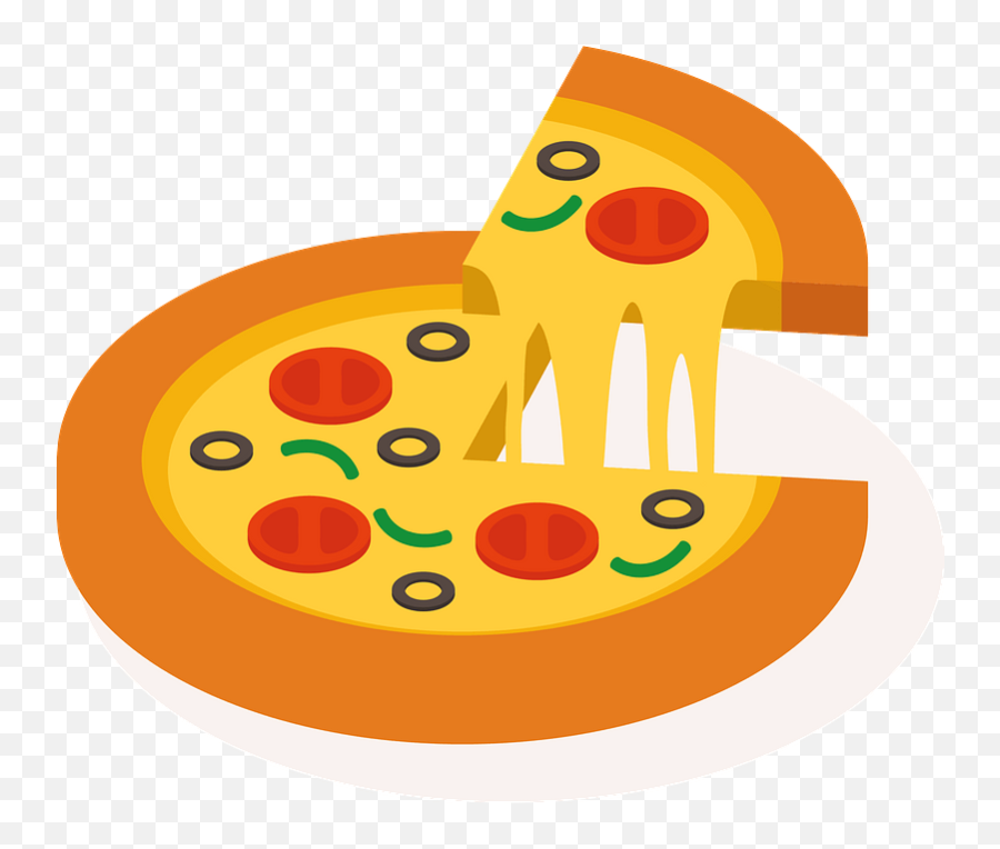 Pizza Slice Food Clipart Free Download Transparent Png - Happy Emoji,Text Pizza Emoji