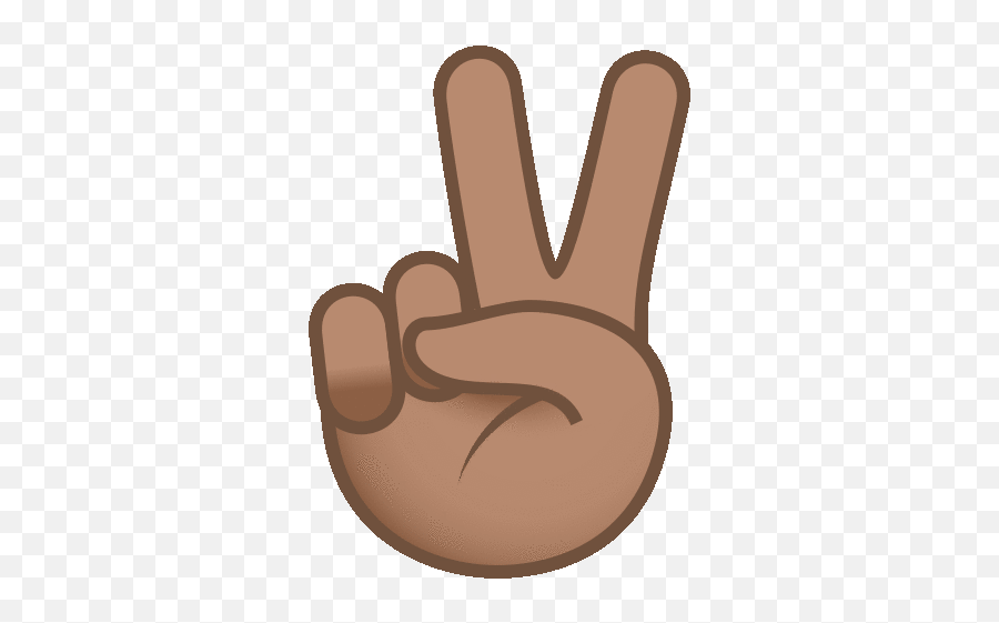 Peace Sign Joypixels Gif - Peacesign Joypixels Victoryhand V Sign Emoji,Peace Symbol Emoji