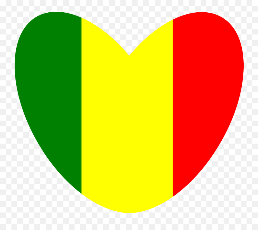 Rasta Flag Sticker Jamaica Represent - Red Yellow Green Heart Emoji,Jamaican Flag Emoji