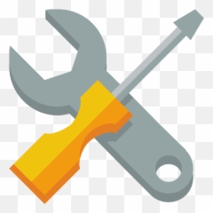 Wrench Screwdriver Icon - Wrench And Screwdriver Icon Emoji,Screwdriver Emoji
