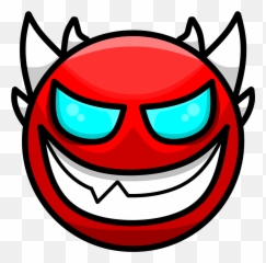 Cool Demon Face Thingy By Hjfod On Newgrounds - Insane Demon Geometry Dash Png Emoji,Guess The Movie Emoticon