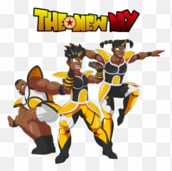 The New Day Know Your Meme - Anime New Day Wwe Emoji,Wrestlemania Emoji