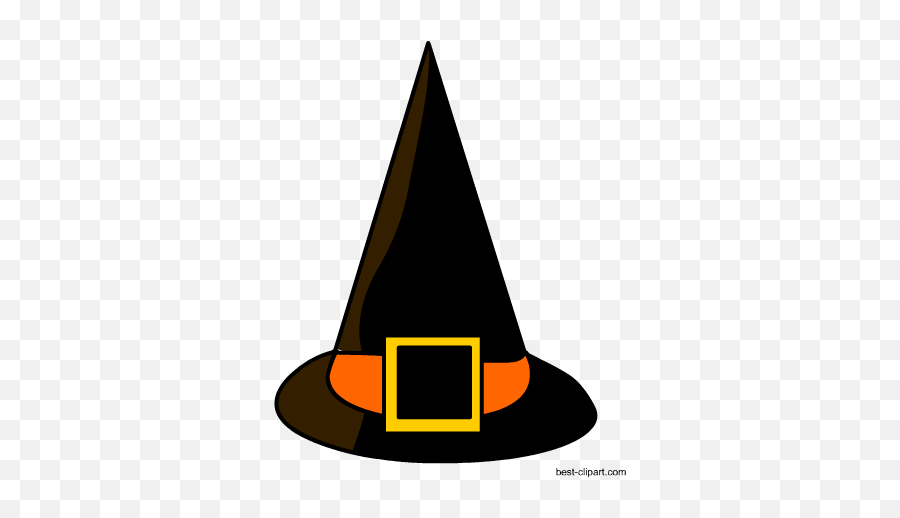 Free Halloween Clip Art - Witch Hat Emoji,Witches Hat Emoticon