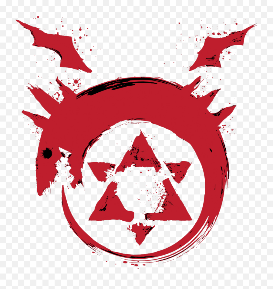 Fullmetal Alchemist Homunculus Symbol - Full Metal Alchemist Logo Emoji,Ouroboros Eso Emoji