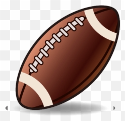 American Football - Ballon De Football Américain Dessin Emoji,Rugby Emoticon