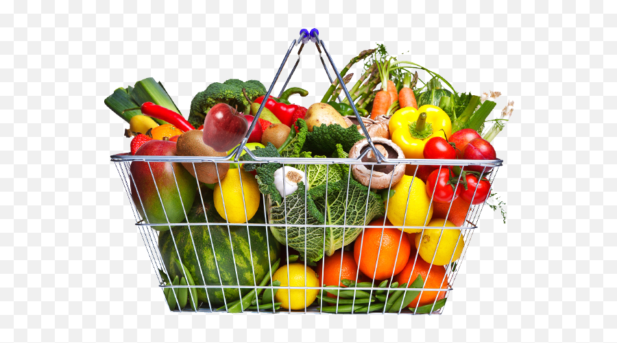 Food Png No Background Free Food No - Fruit And Vegetables Basket Png Emoji,Fruit Vegetable Emojis No Background