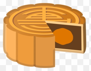 Moon Cake Emoji - Mooncake Emoji,Asian Flag Emoji