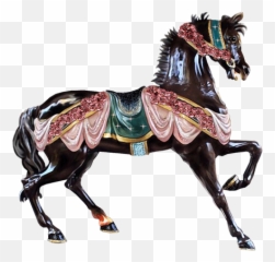 Horse - Transparent Glitter Carousel Horse Gif Emoji,Animated Horse Emotions