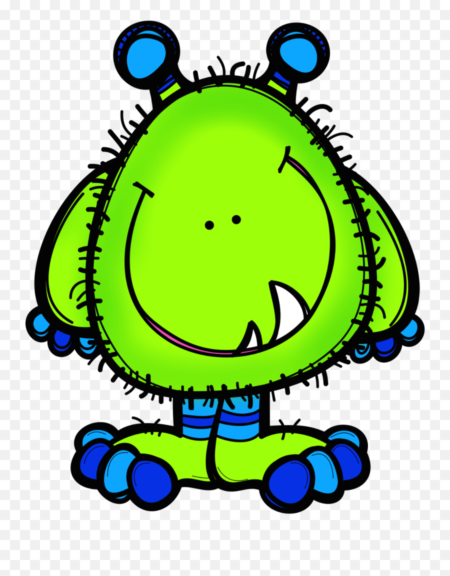 Cute Monsters Monster Clipart - Arithmetic And Geometric Sequences Coloring Activity Emoji,Yahoo Messenger Emoticons Clown