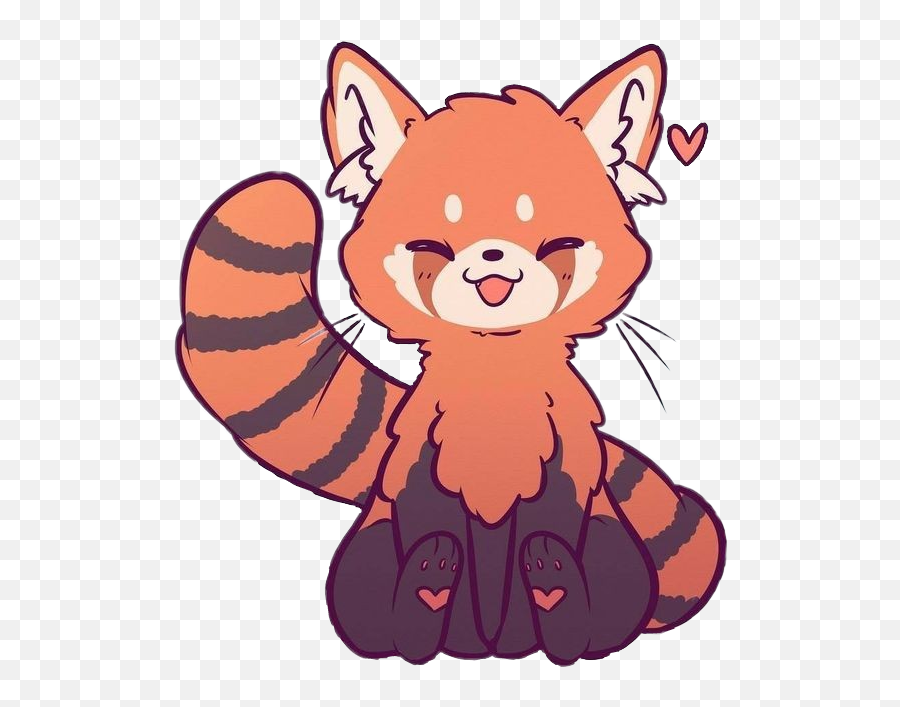 The Most Edited Redpanda Picsart - Kawaii Red Panda Emoji,The Fonz Emoticon