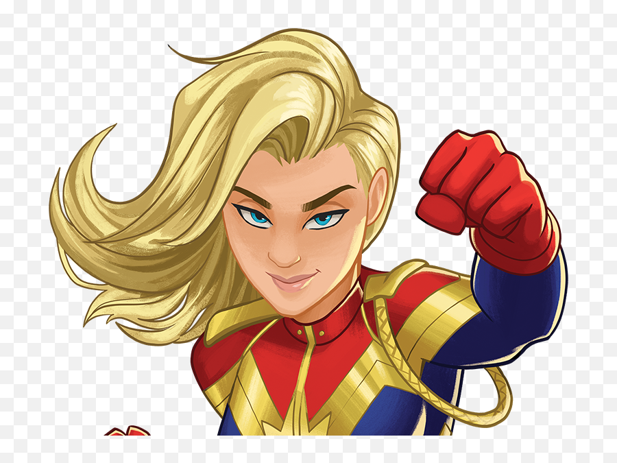 Character - Marvel Rising Captain Marvel Emoji,Captian Marvel No Emotions